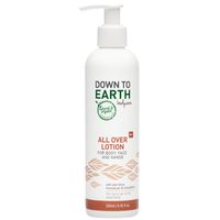Down to Earth All Over Lotion for Body, Face & Hands 
